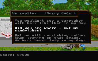 Grandad II - In Search of Sandwiches atari screenshot